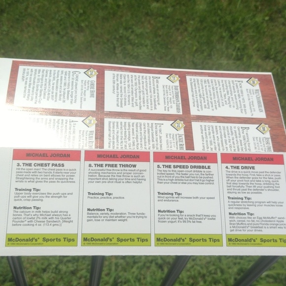 Sports Illustrated Kids Card Sheet Babe Ruth.. Pele - Picture 8 of 8